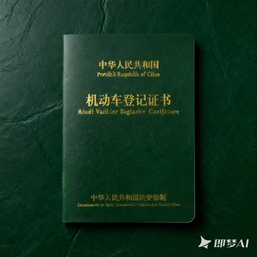机动车登记证