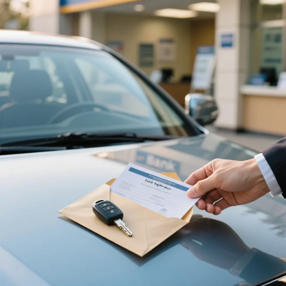 车辆抵押后，登记证去哪了？